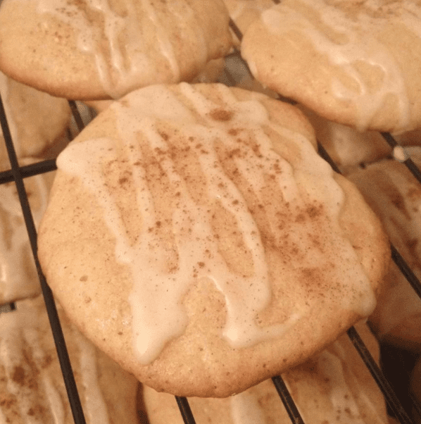Chewy Eggnog Cookies