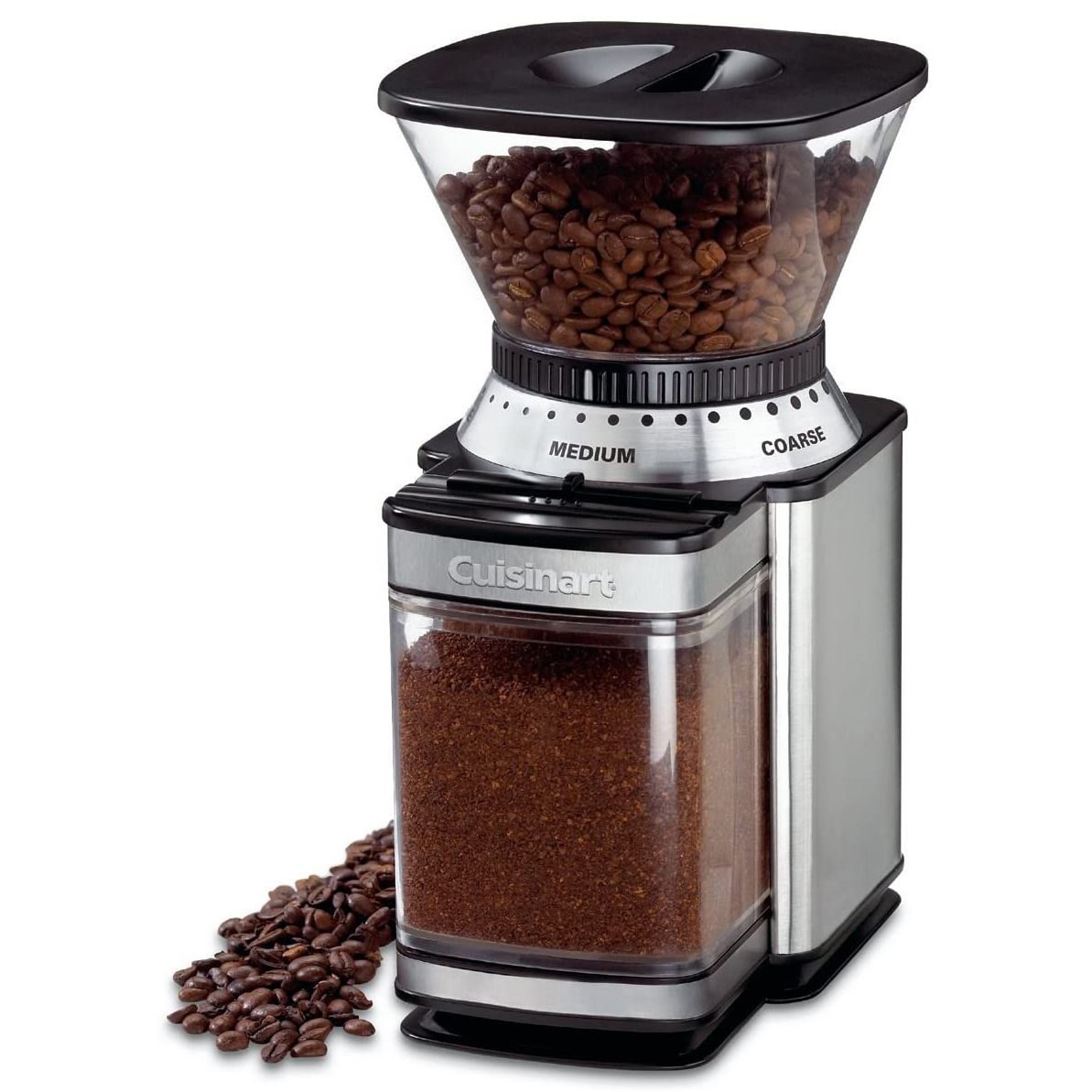House Coffee Grinder Electric Automatic Burr Mill Espresso Bean Grind 110V 250g 