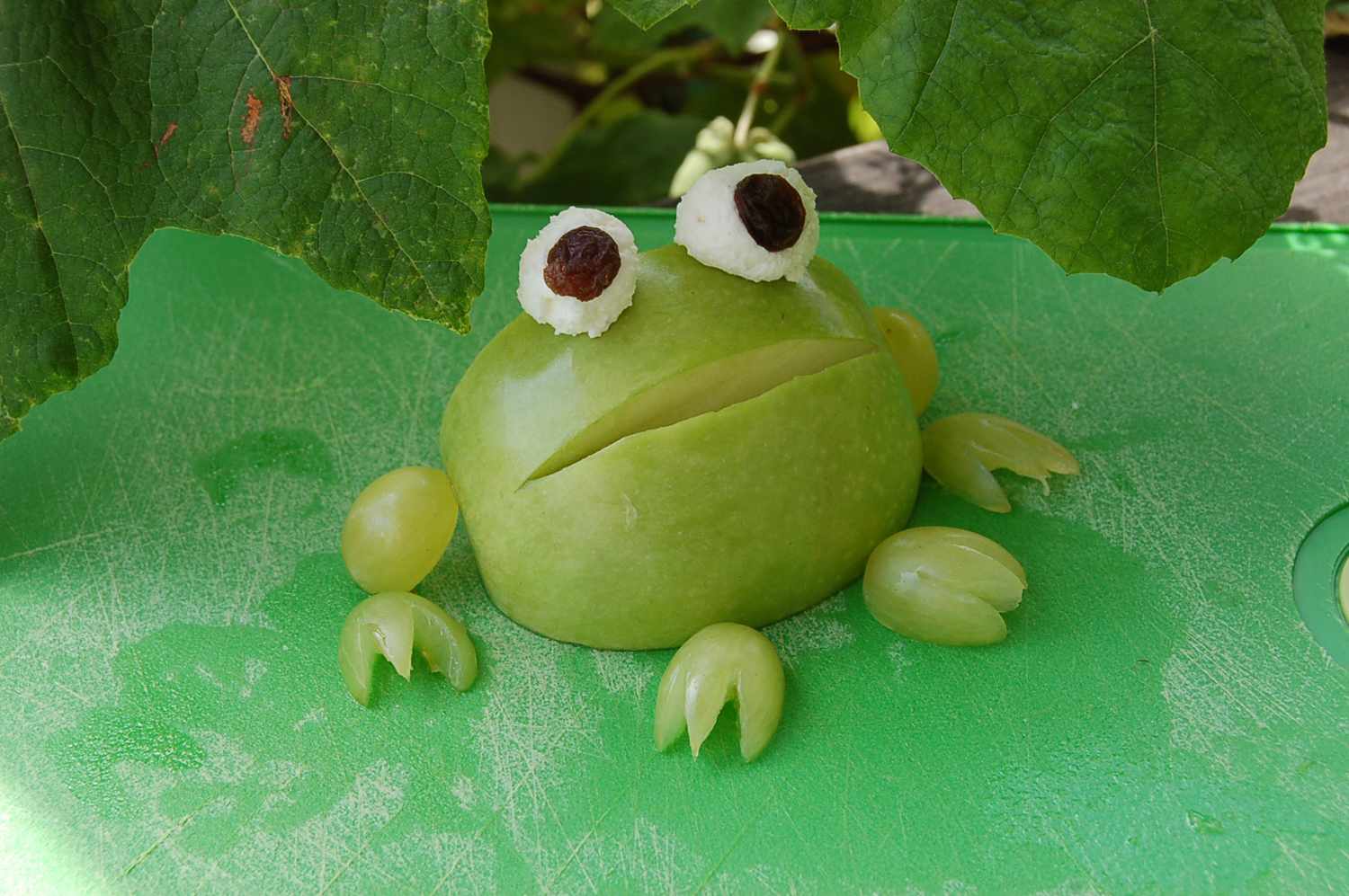 Apple Frog for Kids