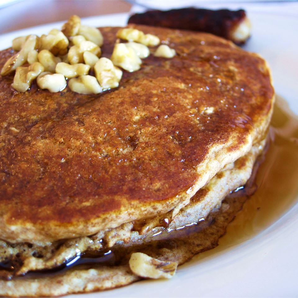 Grain and Nut Whole Wheat Pancakes