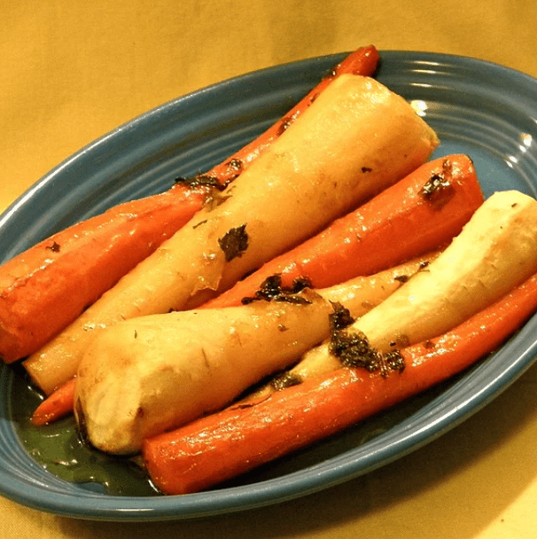 DSF's Honey Roasted Carrots And Parsnips