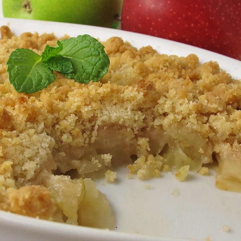 apple crisp - perfect and easy