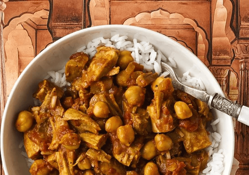 Sweet and Spicy Curry with Chickpeas