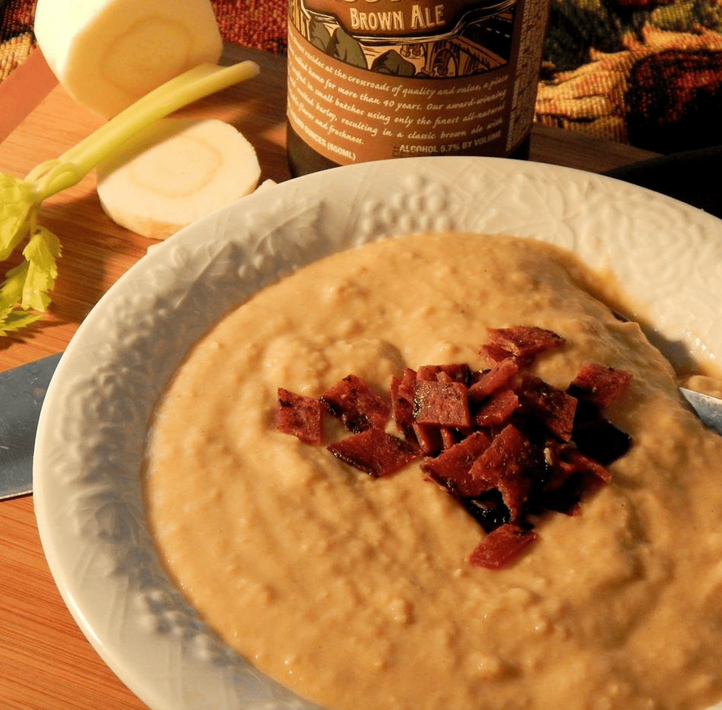 Cheese and Beer Soup