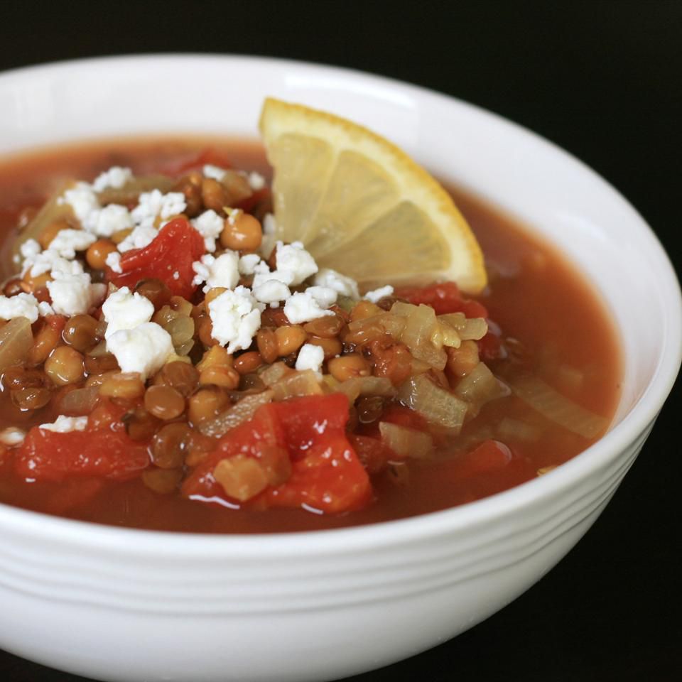Jorge's Indian-Spiced Tomato Lentil Soup