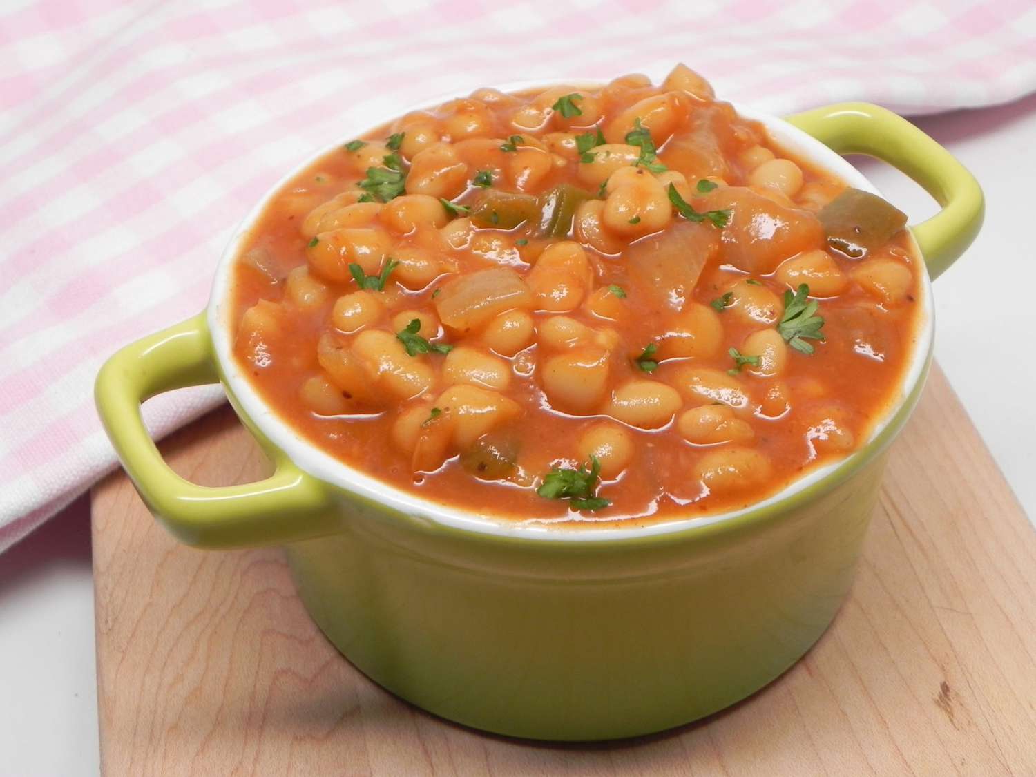 Vegetarian Baked Beans with Canned Beans