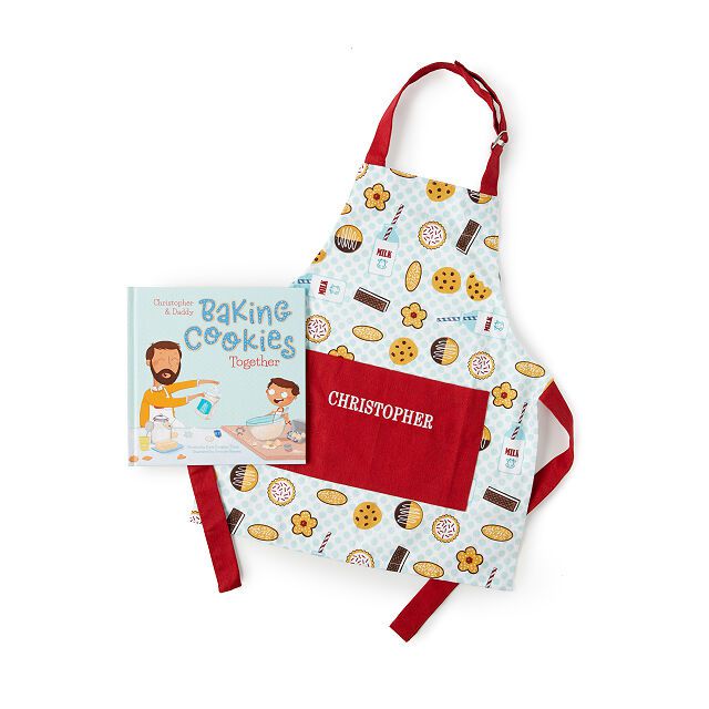 What kid doesn't want to see a cartoon version of themself? Customize the Baking Cookies Together Personalized Storybook with tje names and physical characteristics of a child (or two children) and a parent, grandparent, or another adult.
                            Buy it: Personalized Cookie Baking Book &amp; Apron, $50; uncommongoods.com
                            