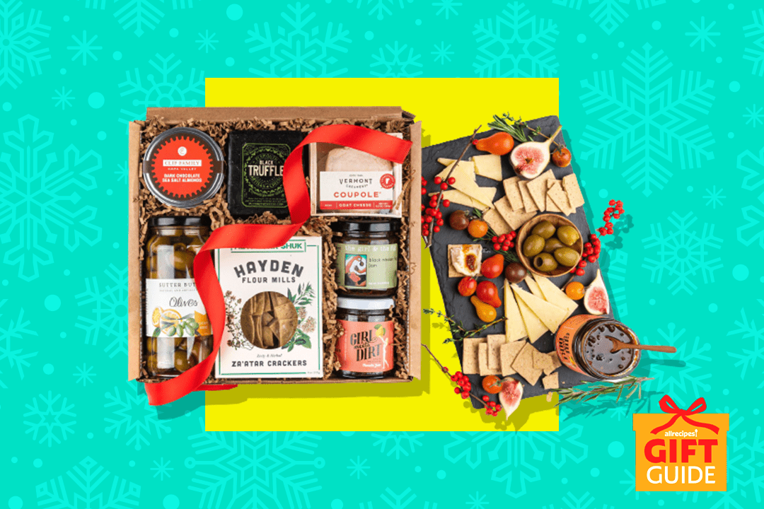 Mouth CHEESY GIFT BOX with cheese, spreads, crackers, and more in a box