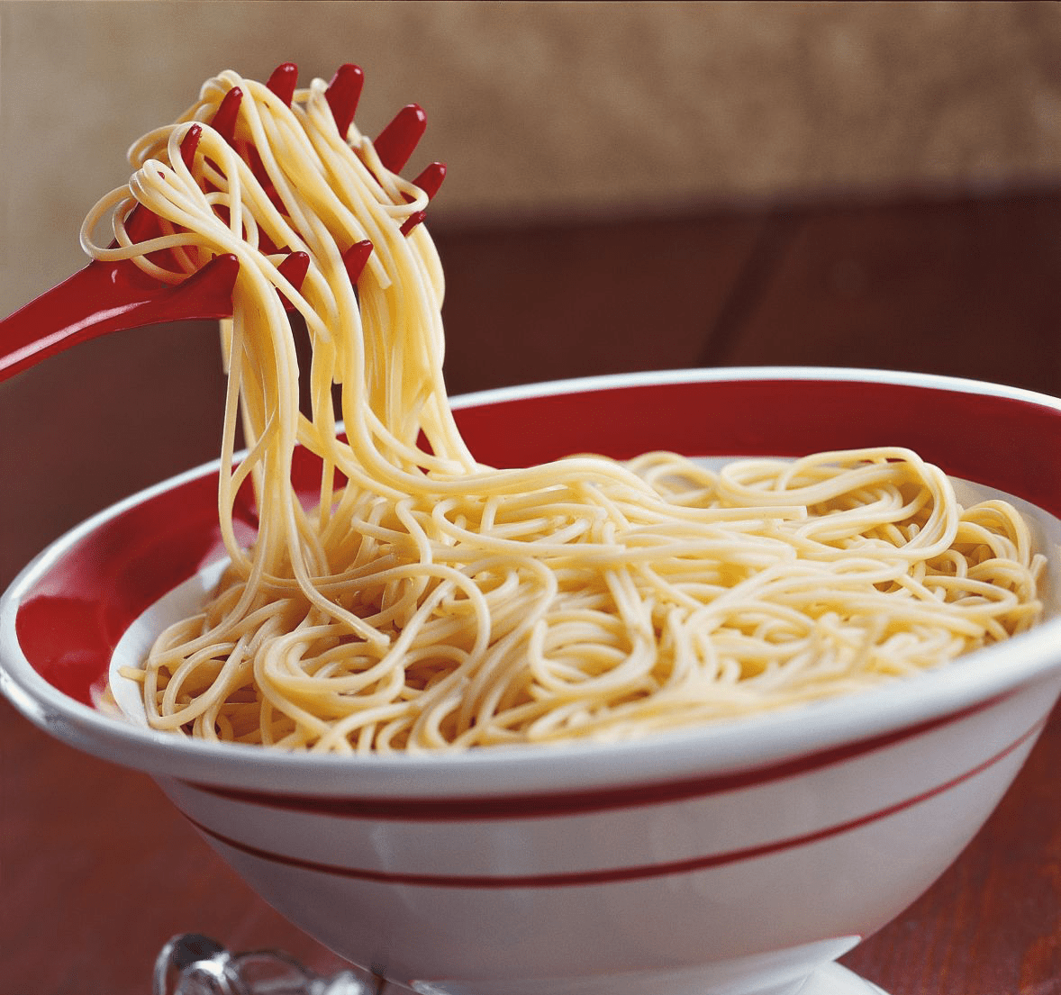 bowl of pasta noodles