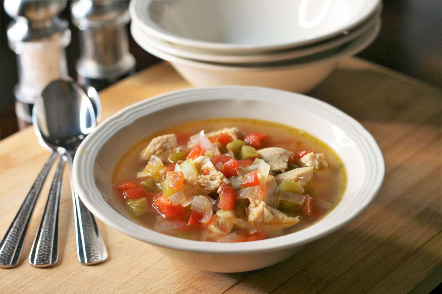 Spicy Chicken Soup 