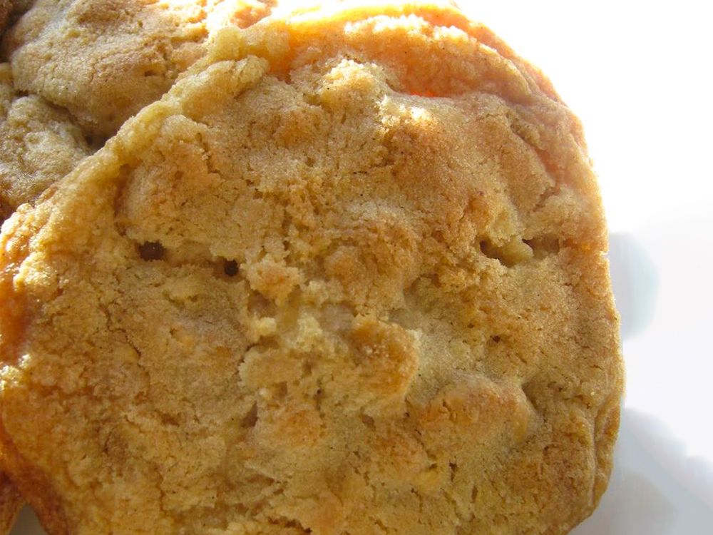 close up view of Potato Chip Cookies