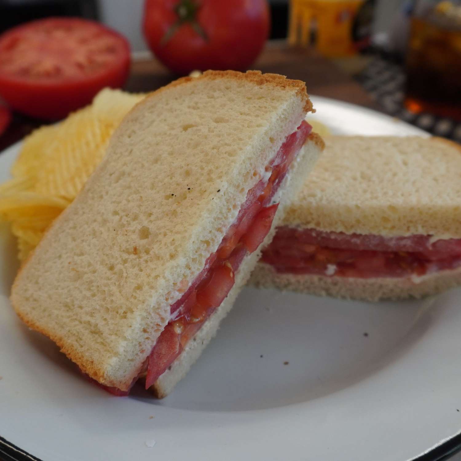 Southern Tomato Sandwich