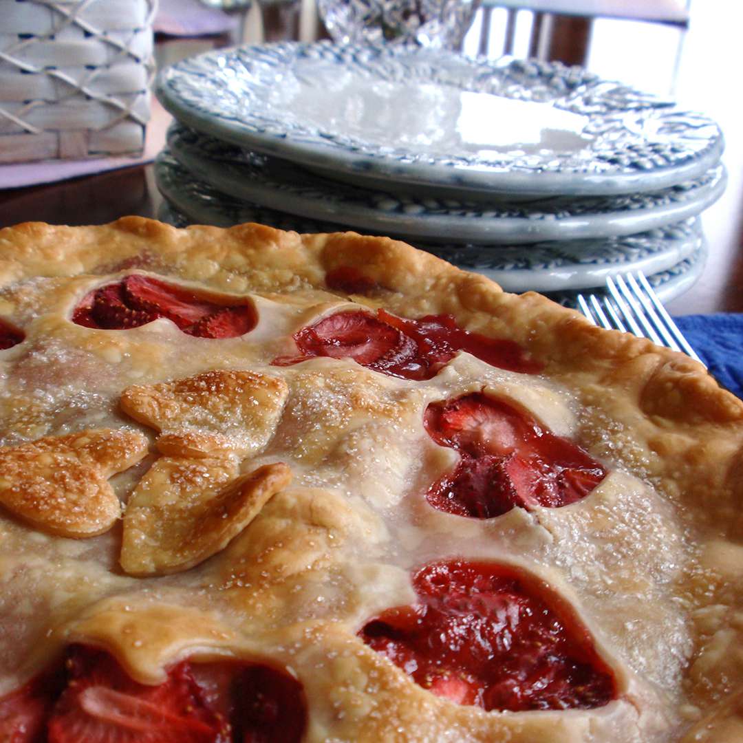 Old-Fashioned Strawberry Pie