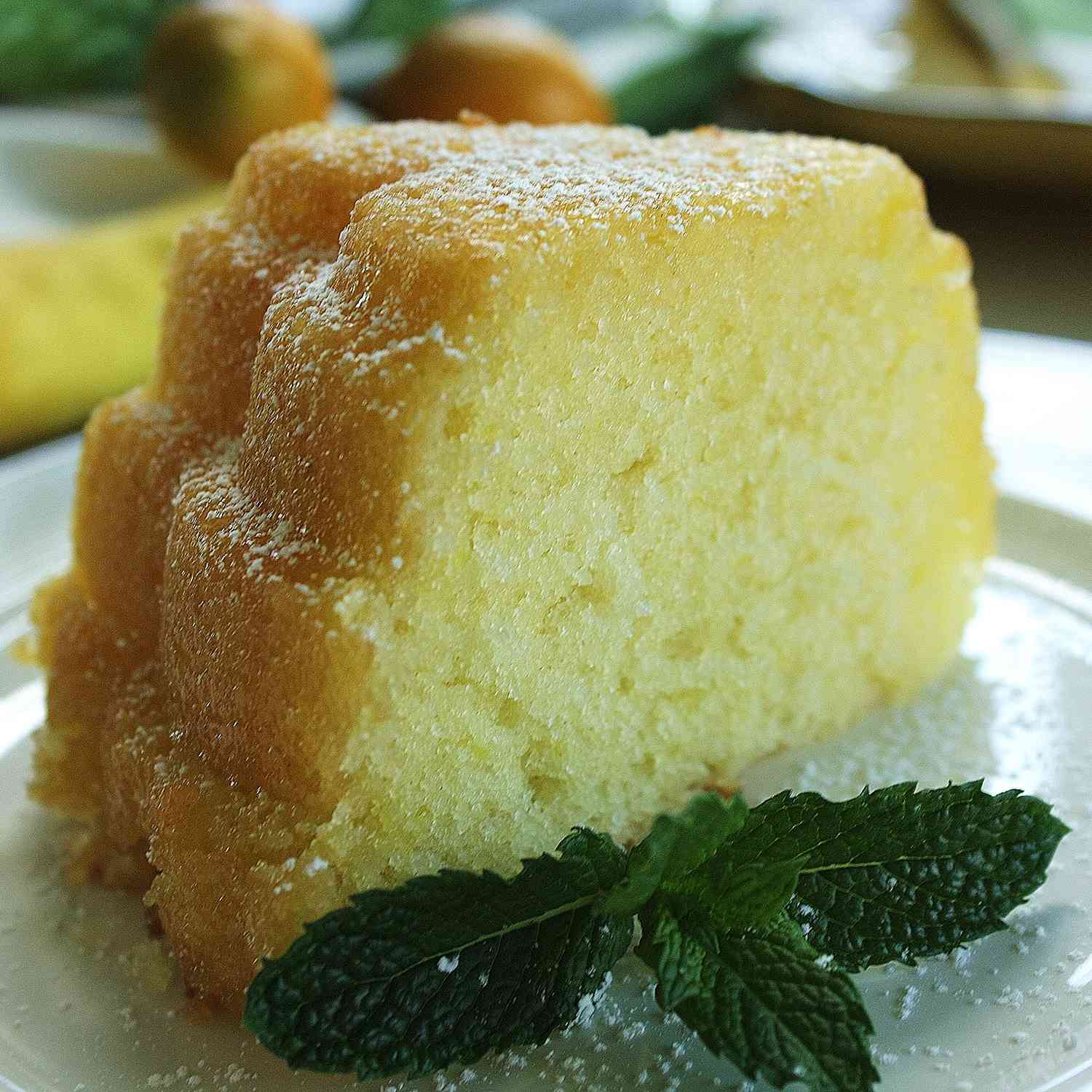 Lemon Fiesta Cake slice