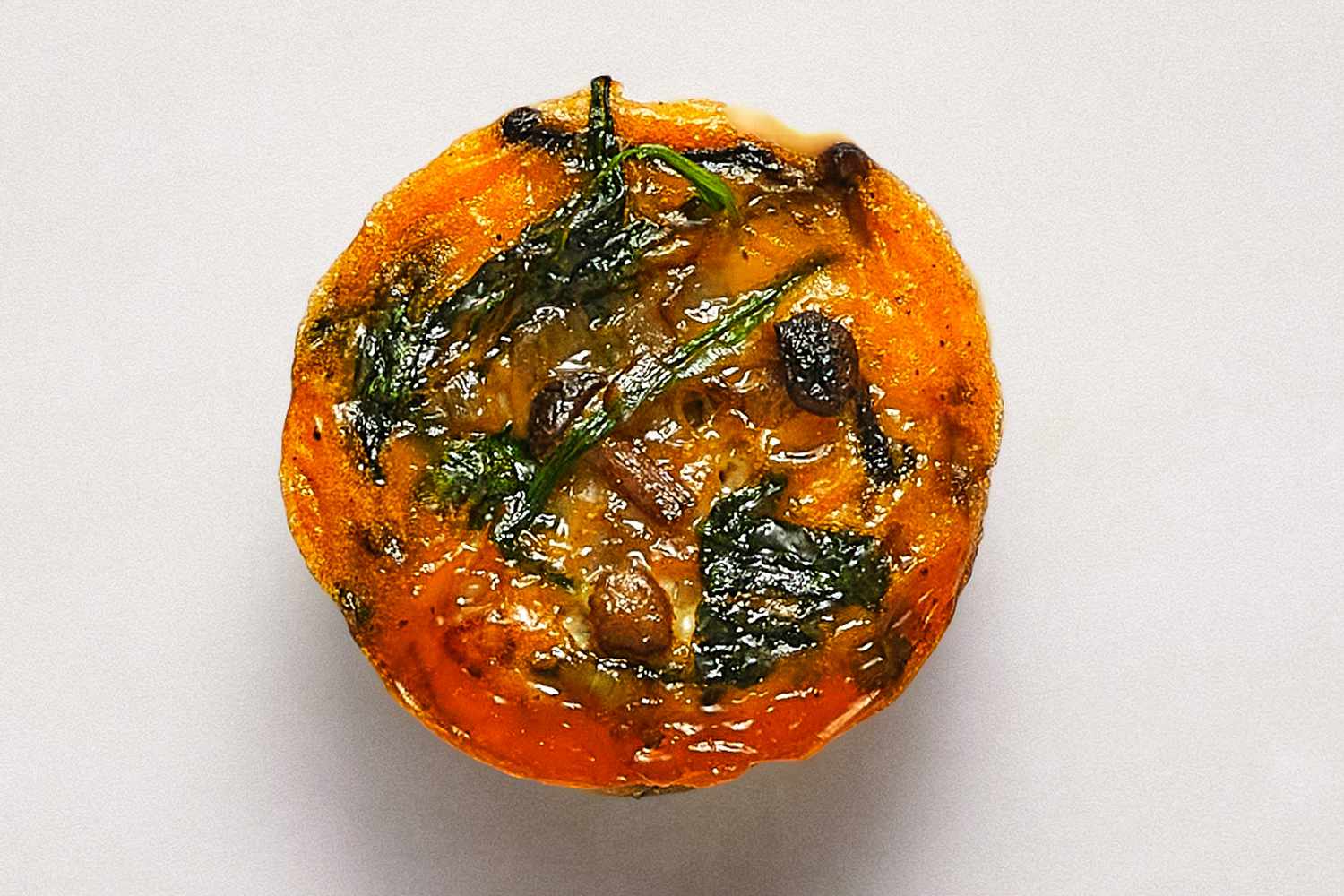 Mushroom and Spinach Egg Bites