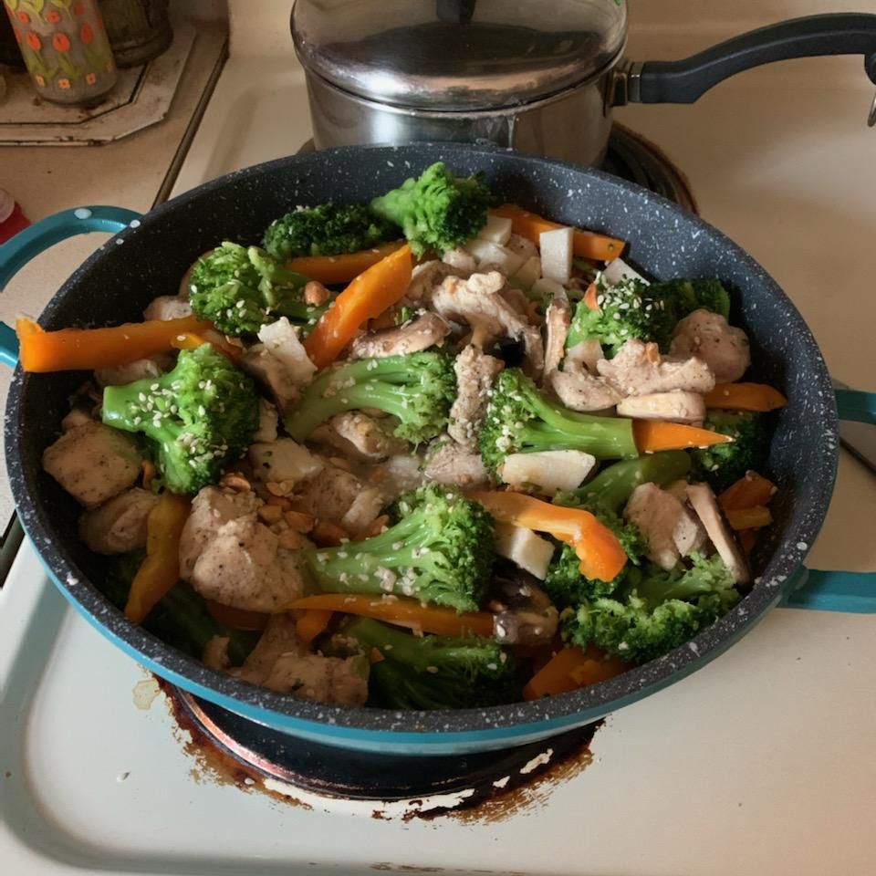 Asian-Style Chicken and Vegetables