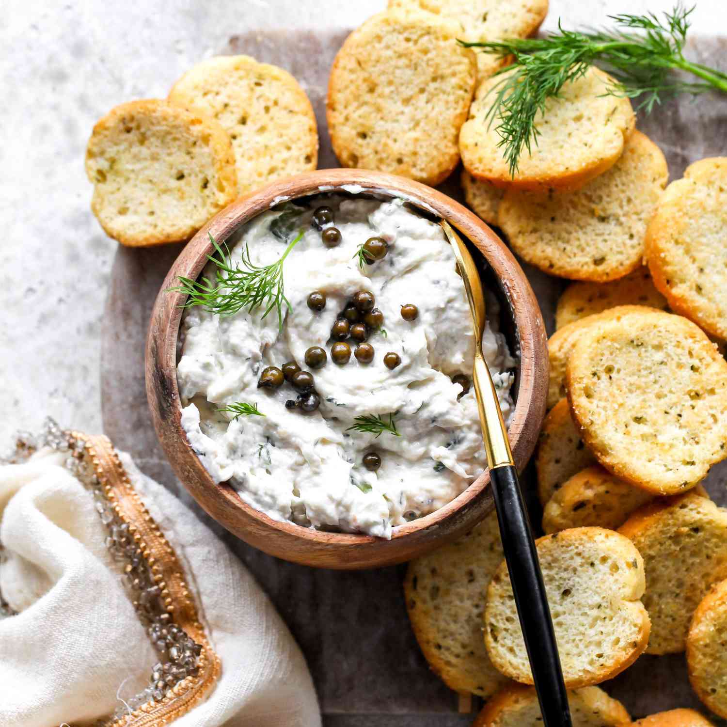 3-Ingredient Smoked Fish Dip with Capers