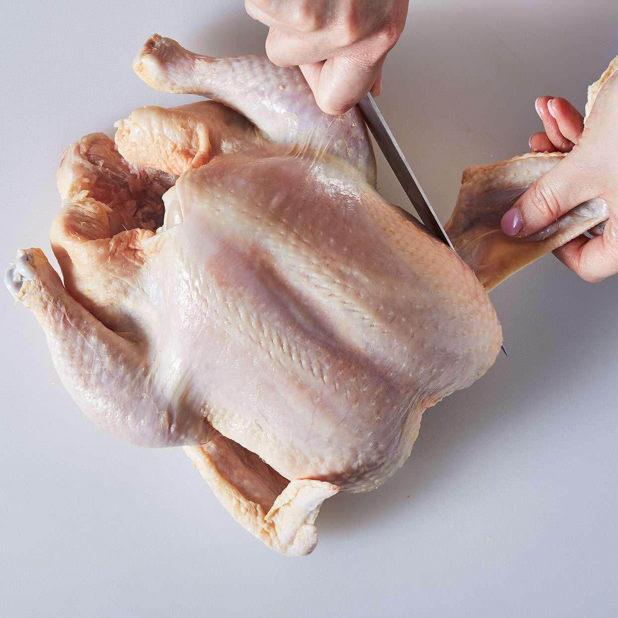 How to cut up a whole chicken