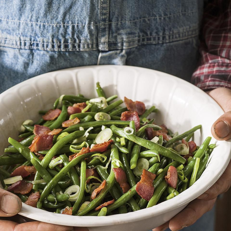 Wilted Green Bean Salad 