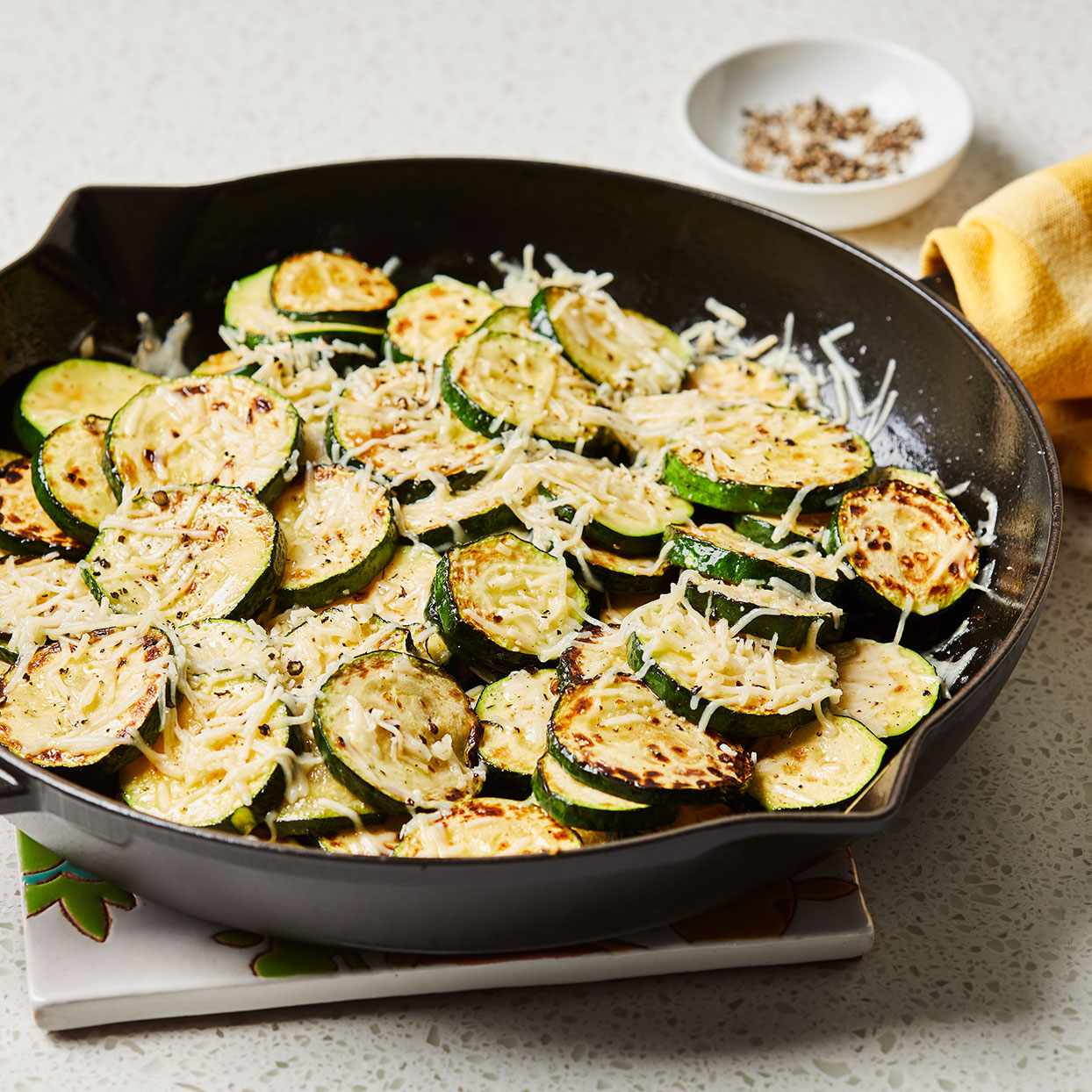 Mary's Zucchini with Parmesan 