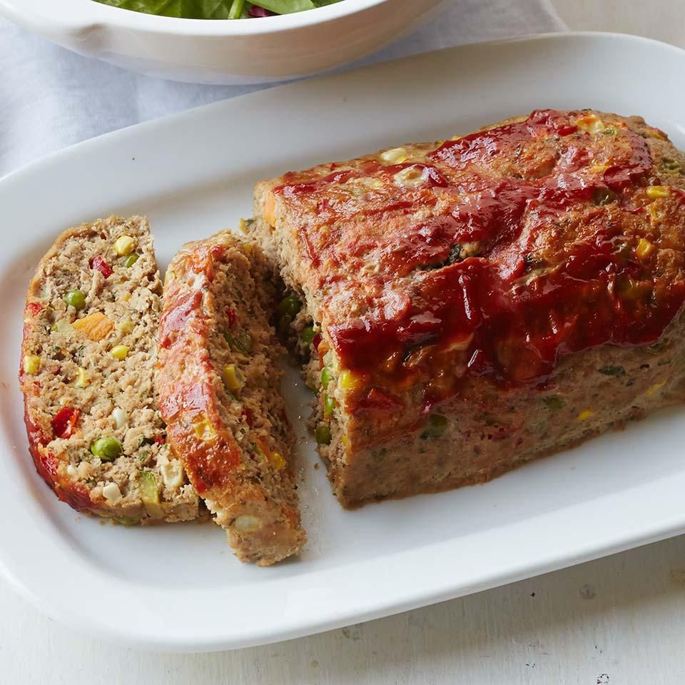 Turkey & Vegetable Meatloaf 