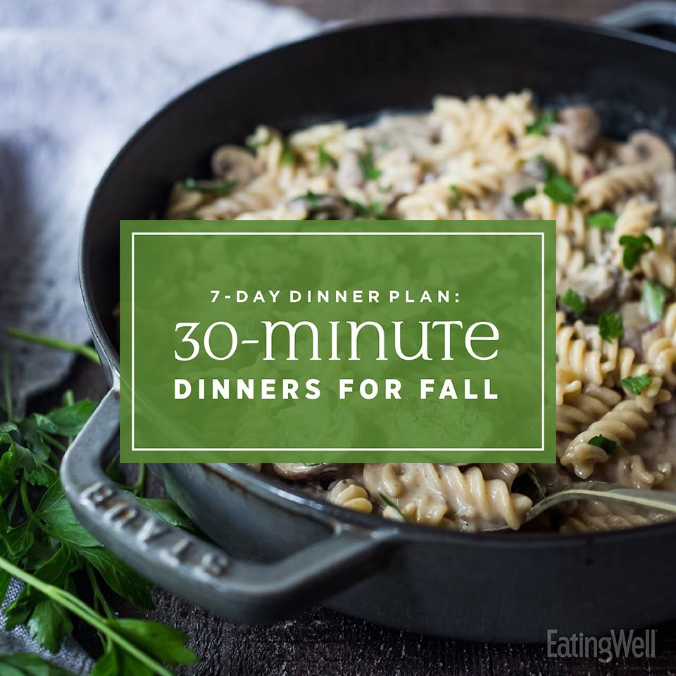 30-minute dinners for Fall