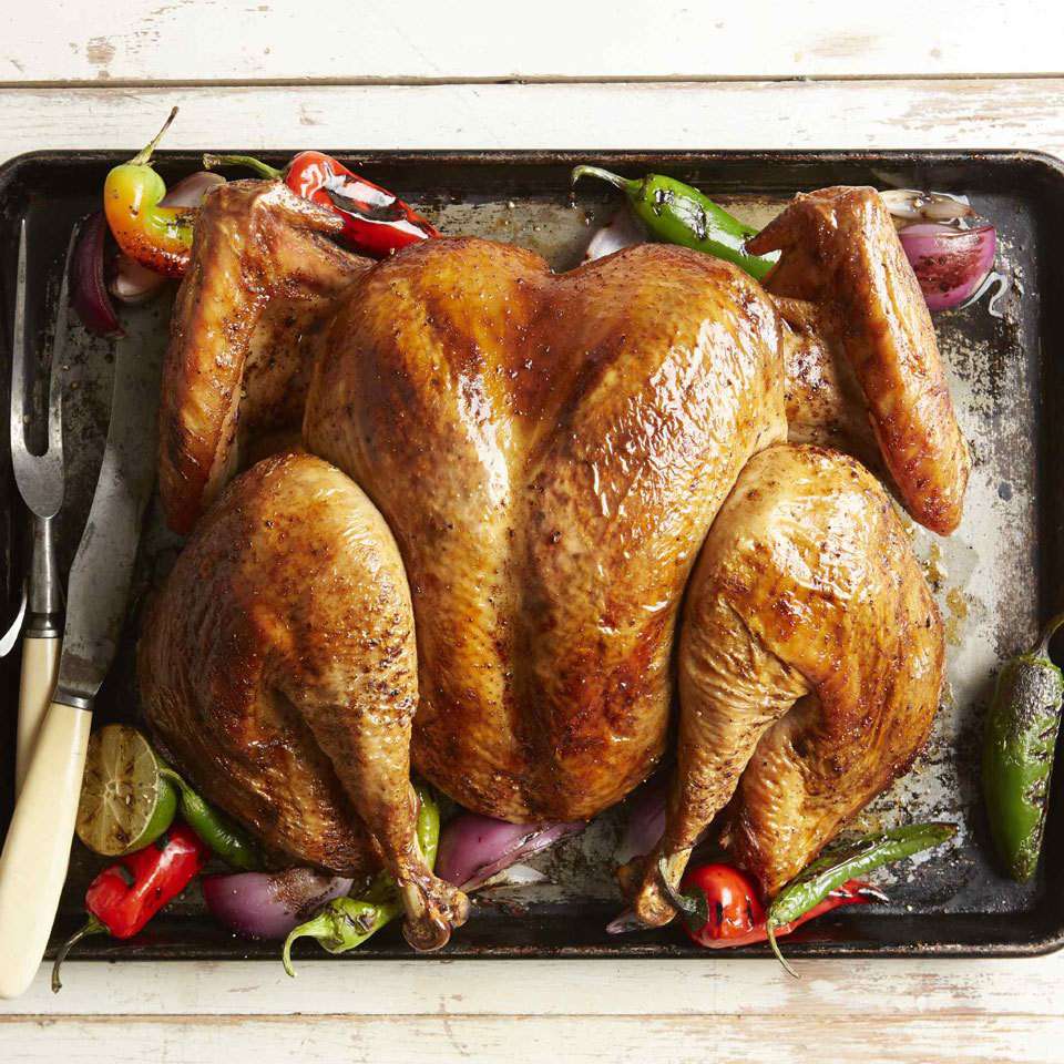Southwestern Grilled Spatchcock Turkey