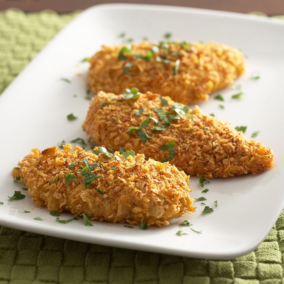 Oven-Fried Chicken Breasts 