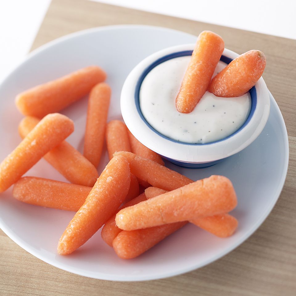 Carrots with Ranch Dressing 