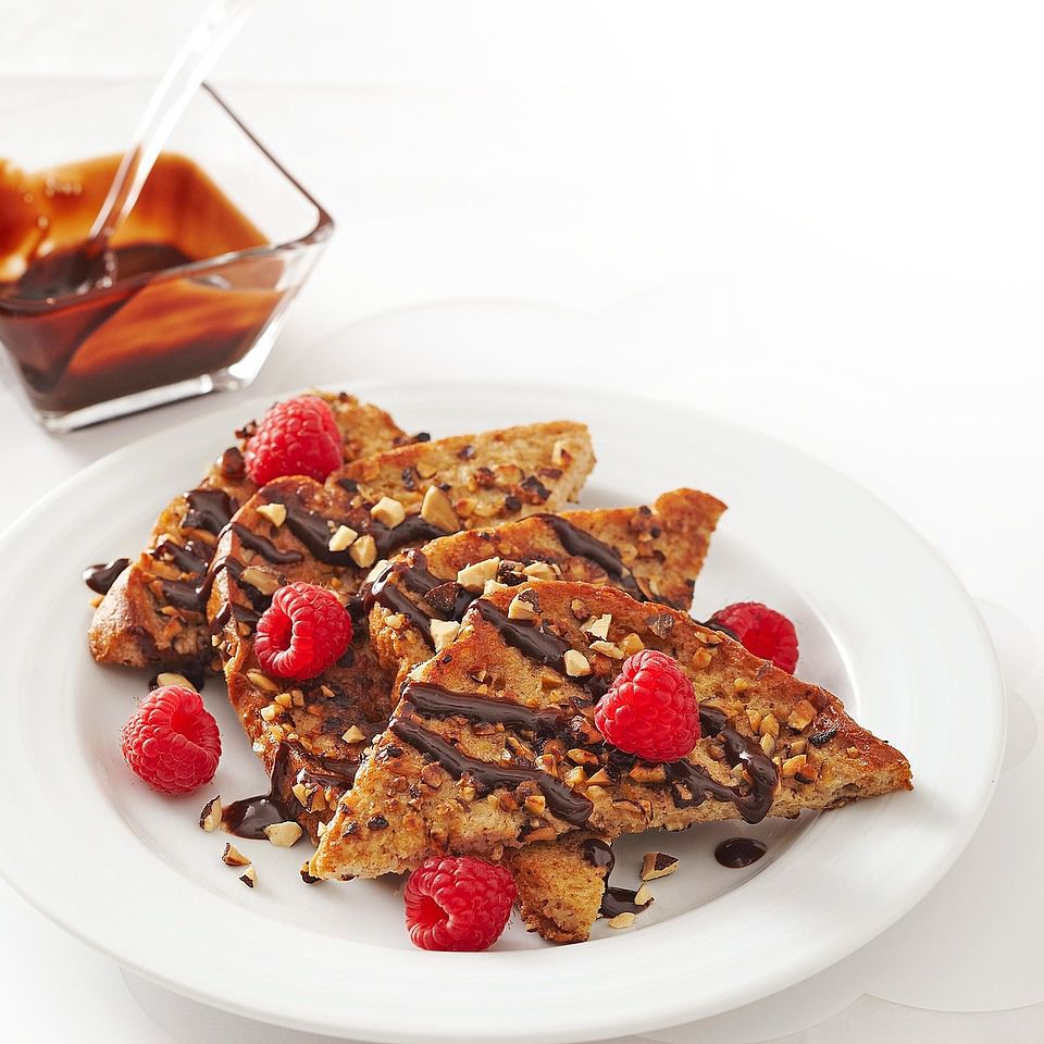 Cocoa Almond French Toast