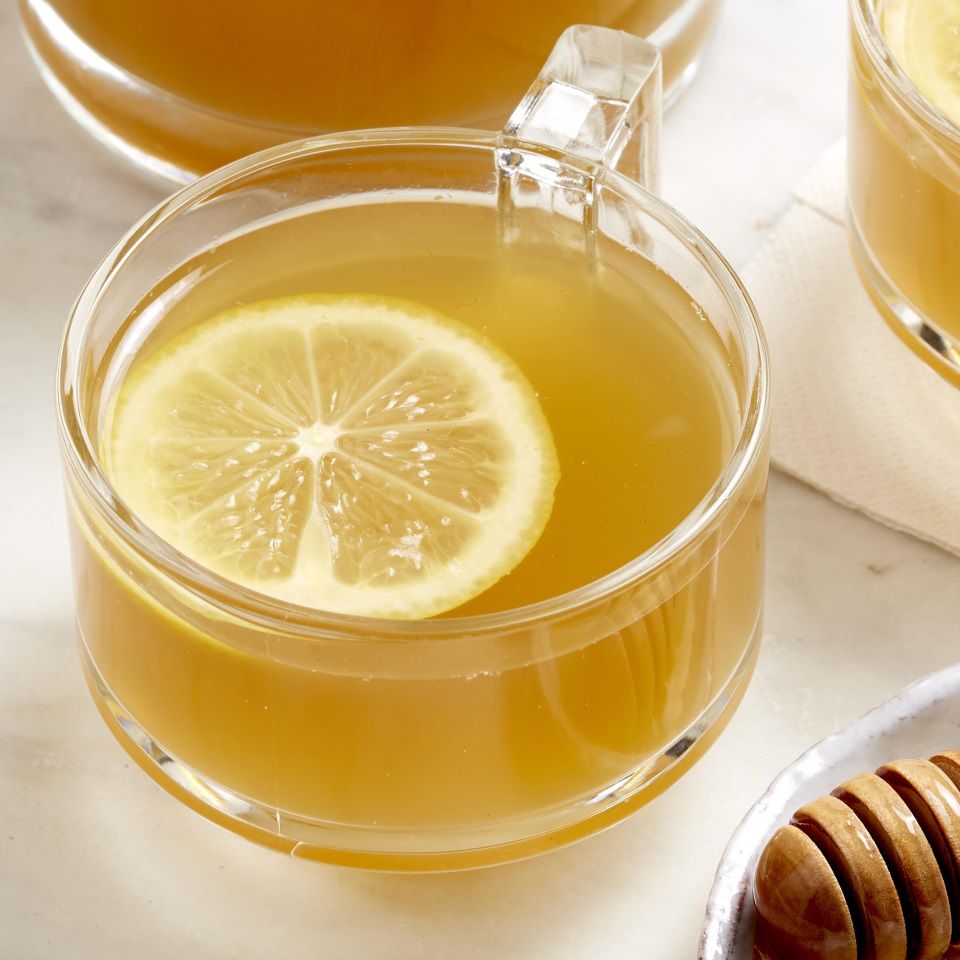 Warm Honey Green Tea