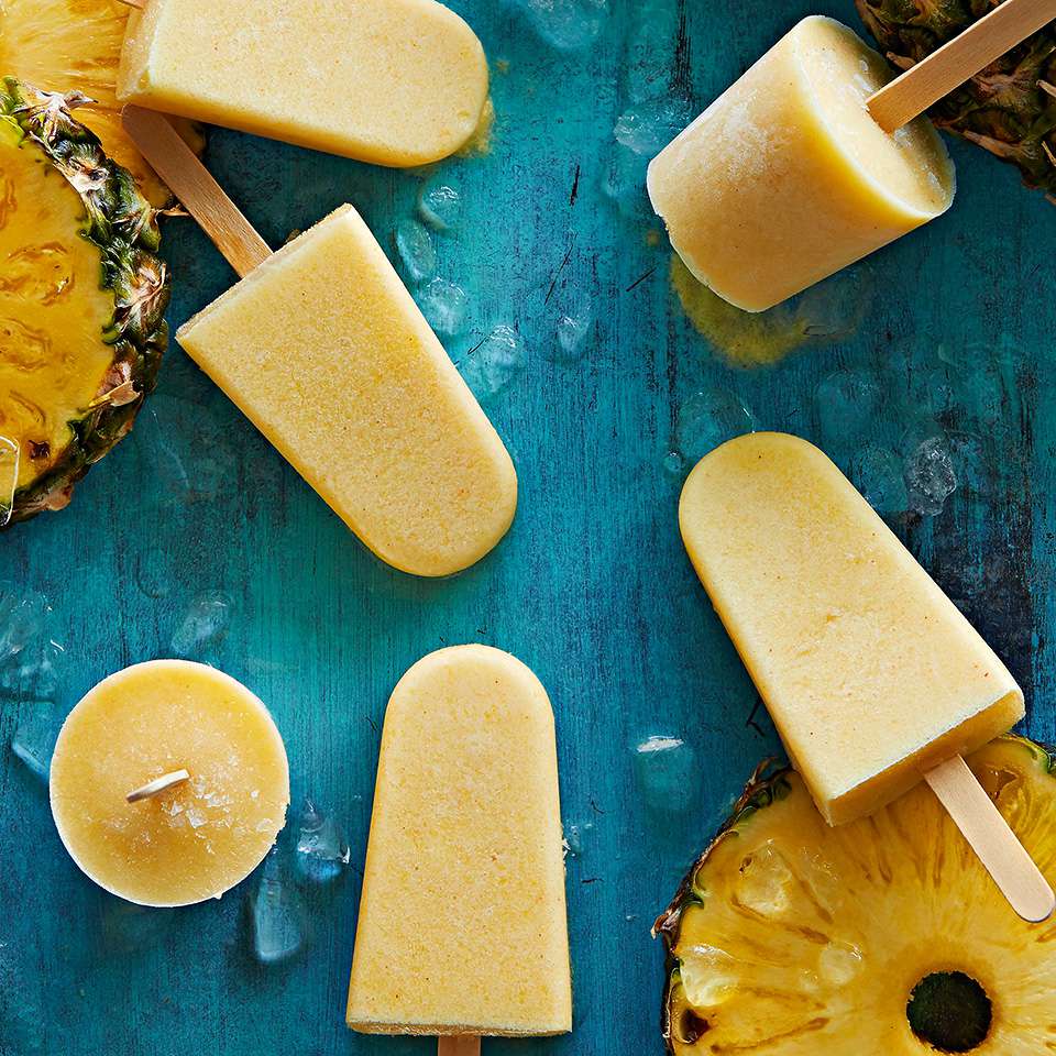 Pineapple-Chipotle Pops