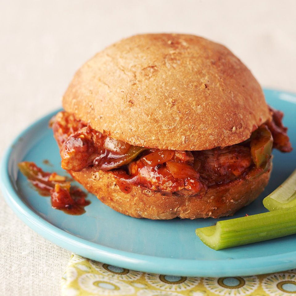 Barbecued Pork Sandwiches 