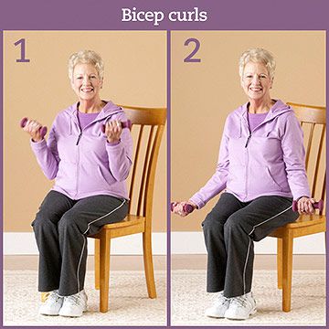 Strength Exercise: Bicep Curls