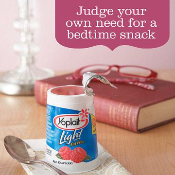 Misleading Advice: You need a bedtime snack.