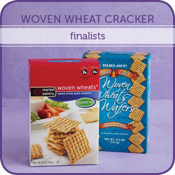 Woven Wheat Cracker Finalists