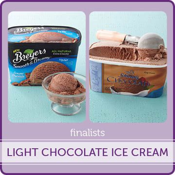 Light Chocolate Ice Cream Finalists