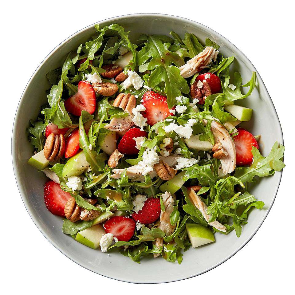 Strawberry-Balsamic Arugula Salad