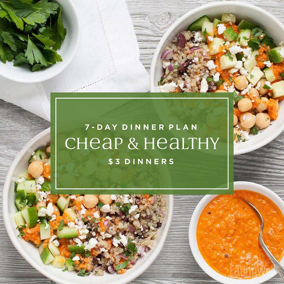7-Day Meal Plan: Easy Cheap $3 Dinners