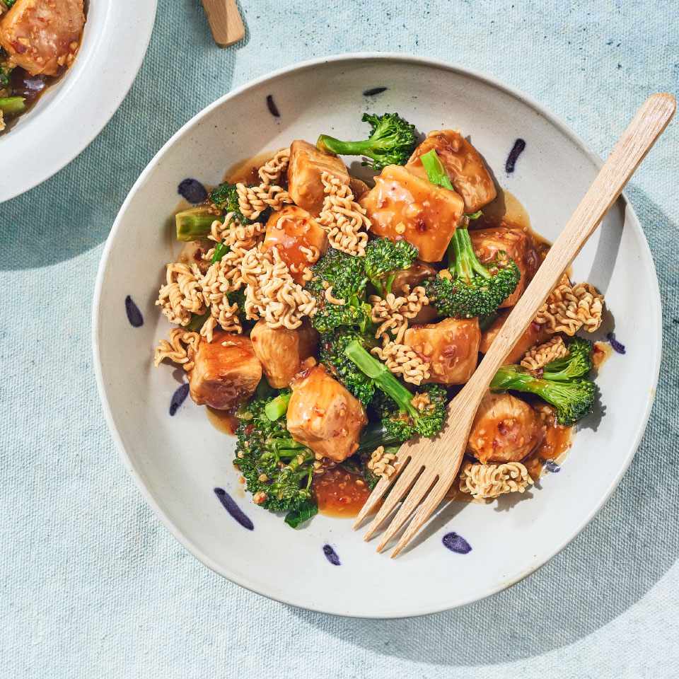 Sweet & Sour Chicken with Broccoli 