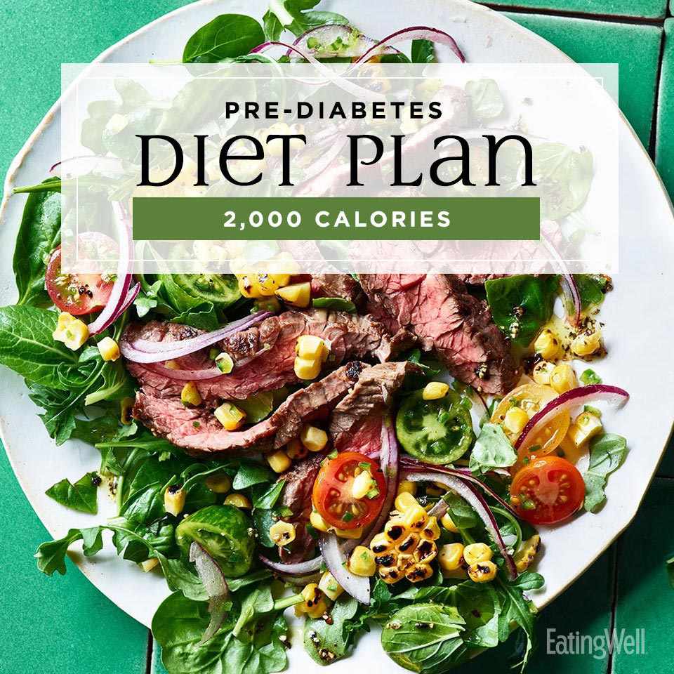 prediabetes diet plan at 2000 calories