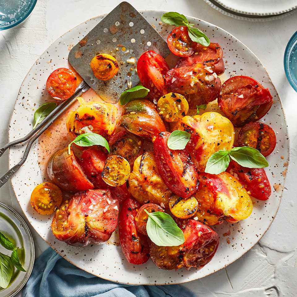 Marinated Grilled Tomatoes
