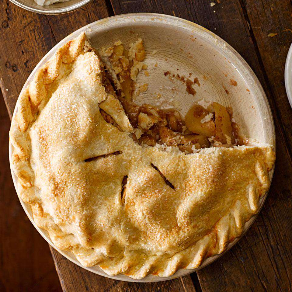 Maple-Ginger Apple Pie Recipe