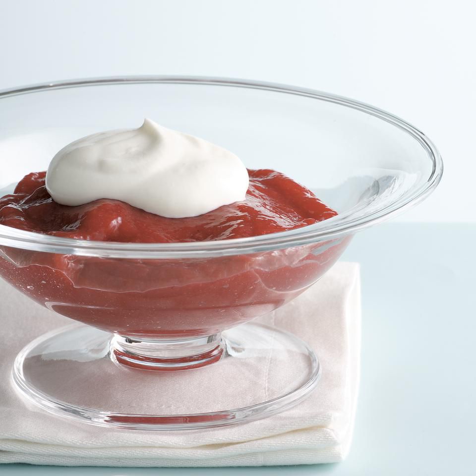 Berry Pudding with Cream (Rodgrod med Flode)