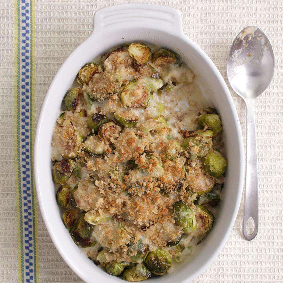 Brussels Sprout Gratin 