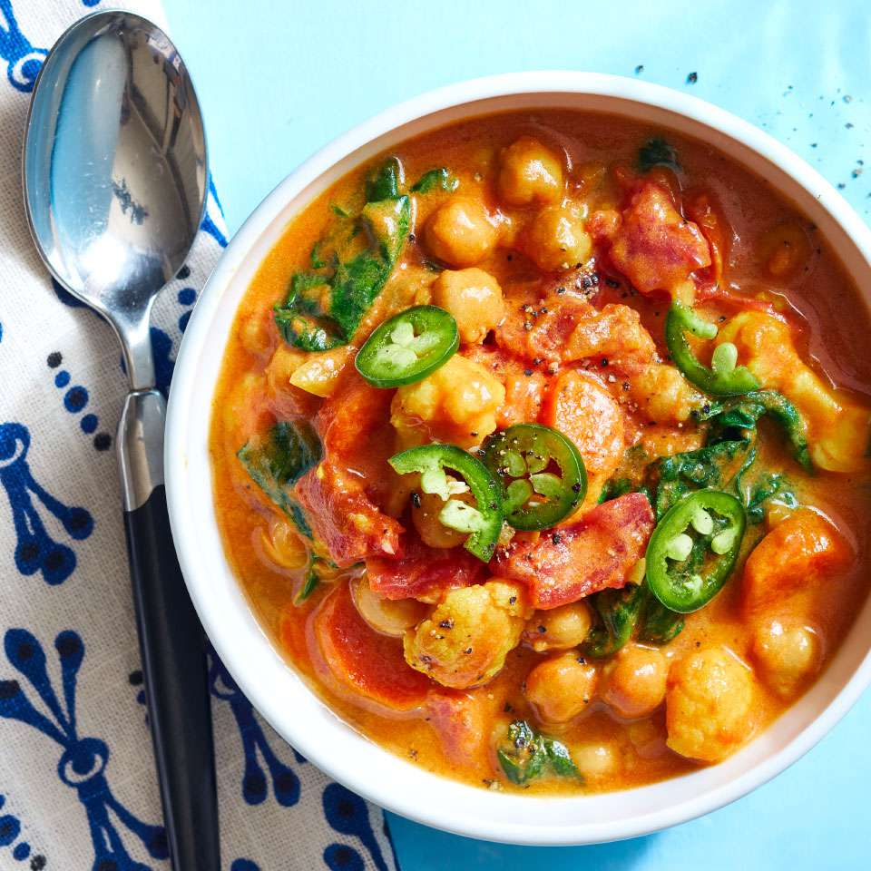 Curried Chickpea Stew 