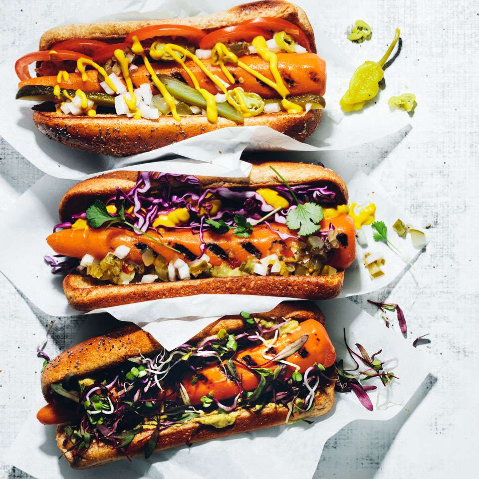 Chicago-Style Carrot Dogs