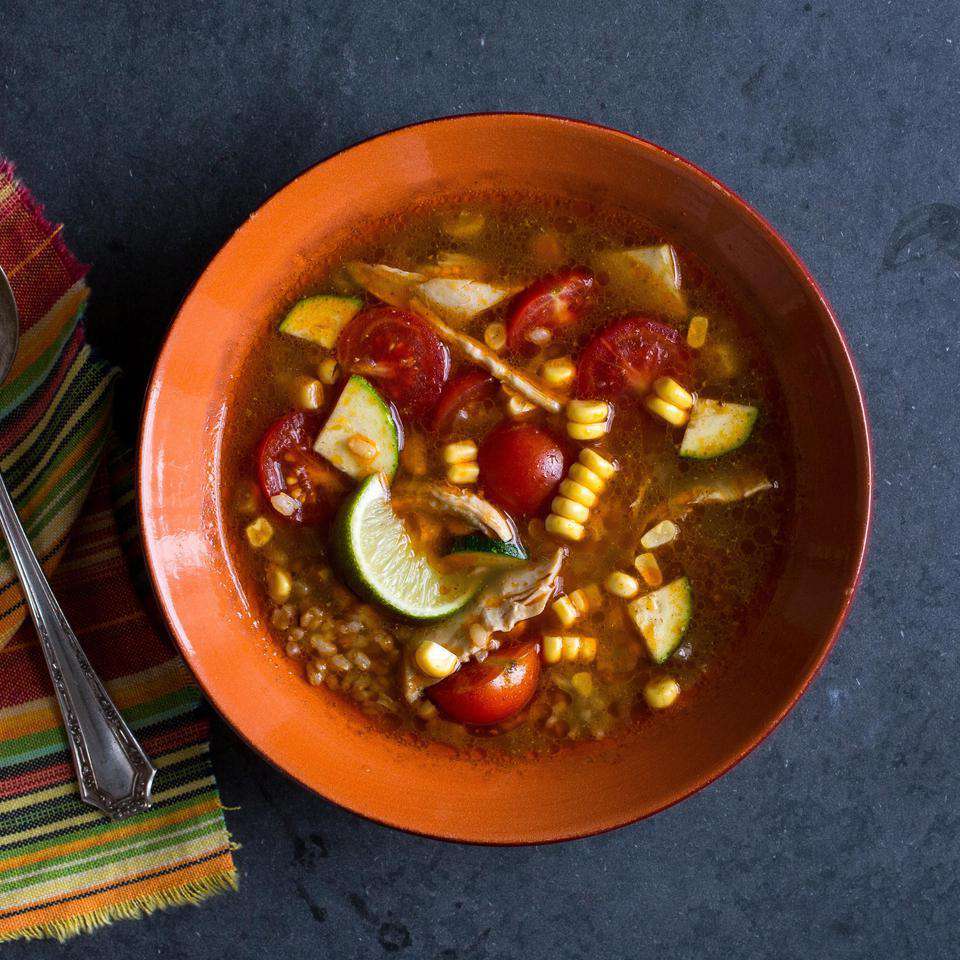 Chipotle Chicken &amp; Vegetable Soup