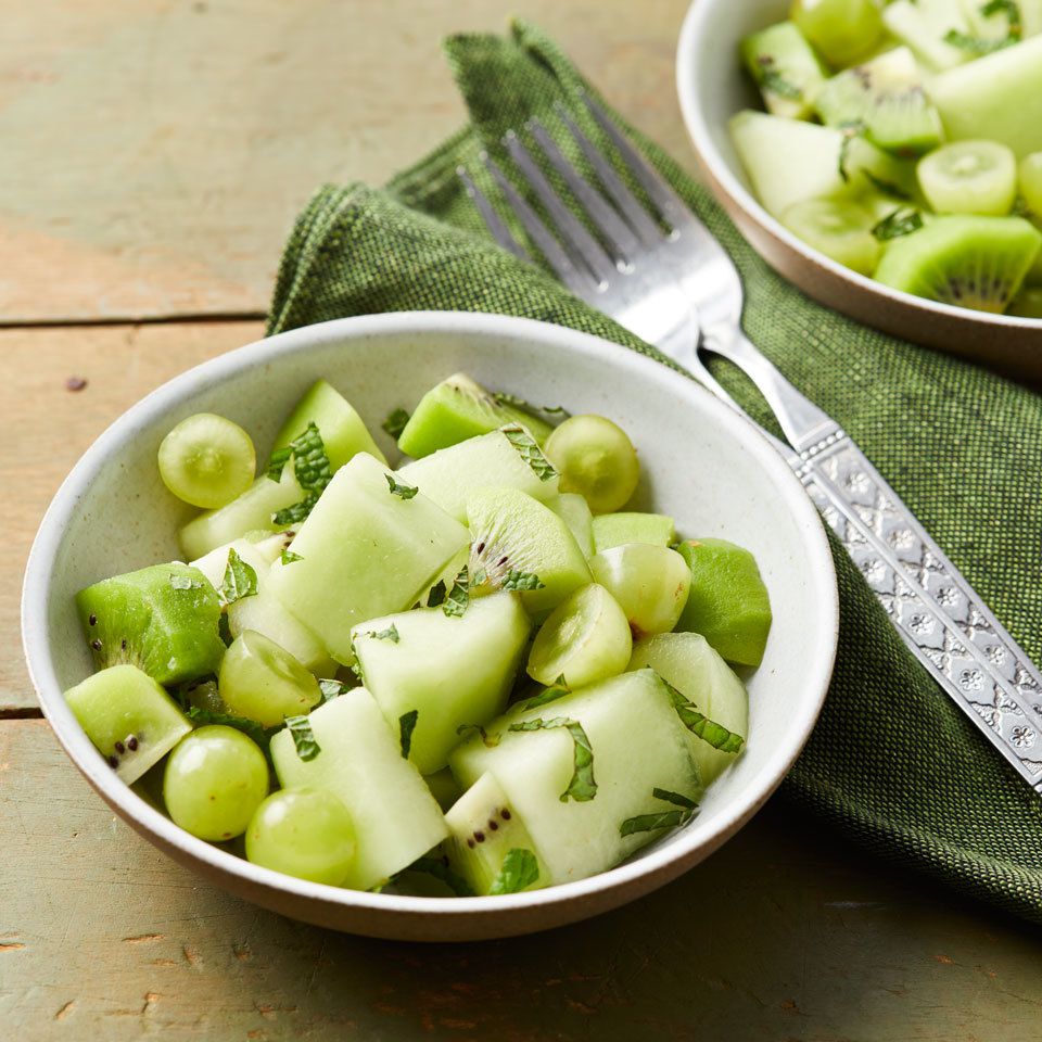Green Fruit Salad 