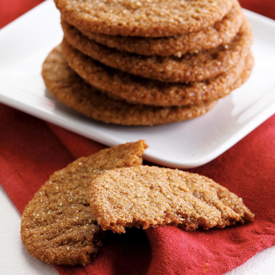 Ginger Crinkle Cookies 